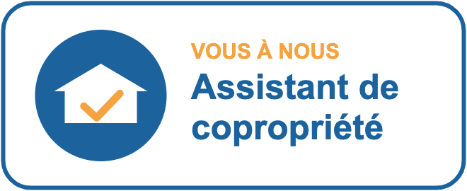Badge Assistant de page de copropriété Vous à Nous
